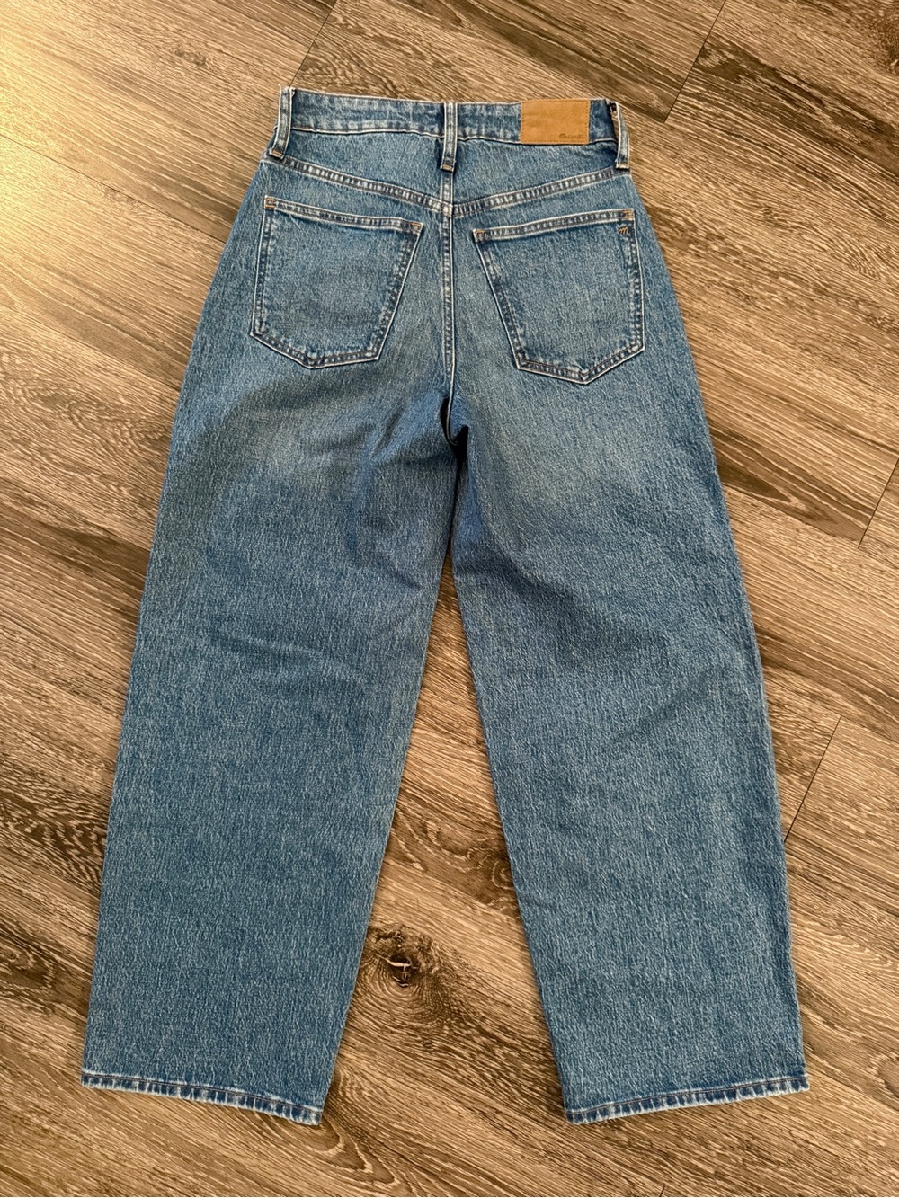 Madewell The Curvy Perfect Vintage Wide Leg Crop Jean New - Picture 5 of 5
